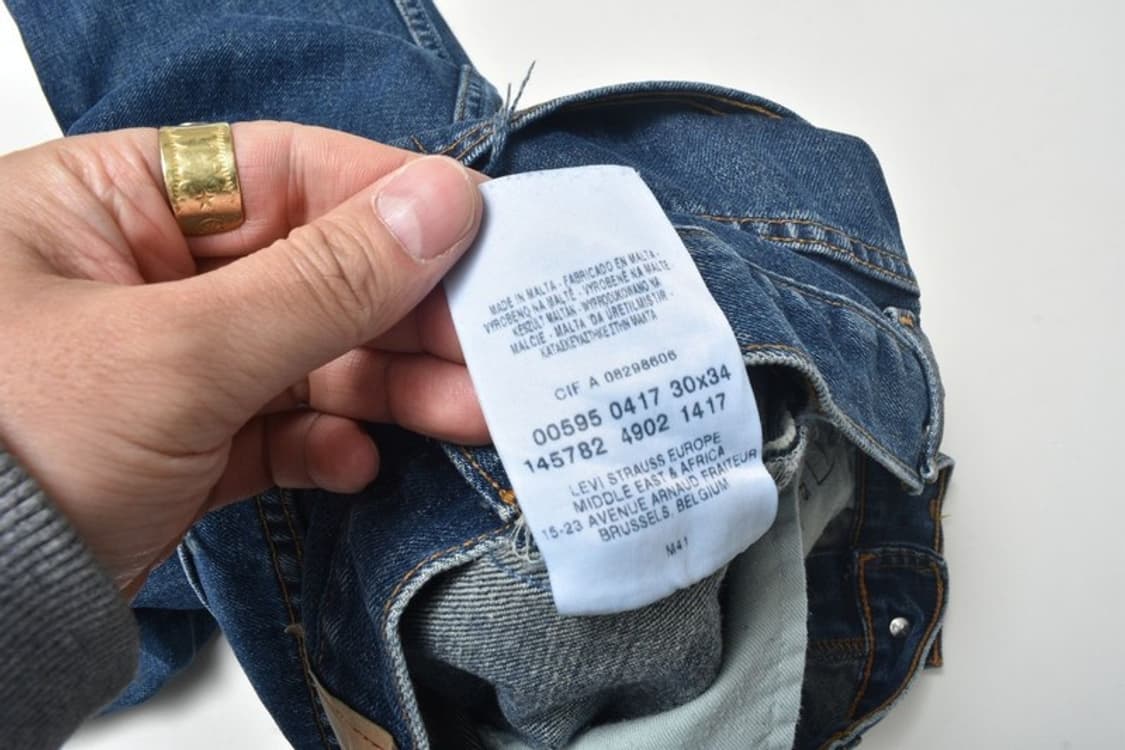 90S 리바이스 595 청바지 데님팬츠 30 상품이미지5