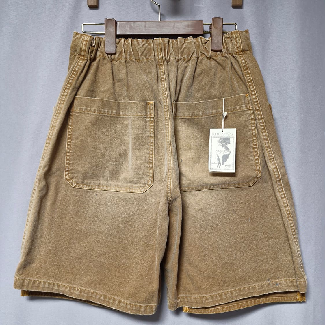 캐피탈 캔버스 쇼츠 바나나 패치 상품이미지4