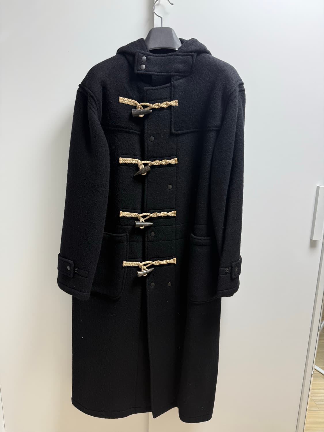 헤리티지플로스 울 더플코트 M 상품이미지4