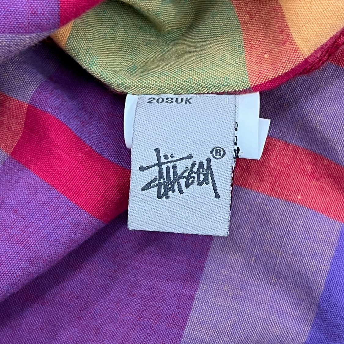 stussy 스투시 멀티 체크 후드 셔츠 자켓 상품이미지9