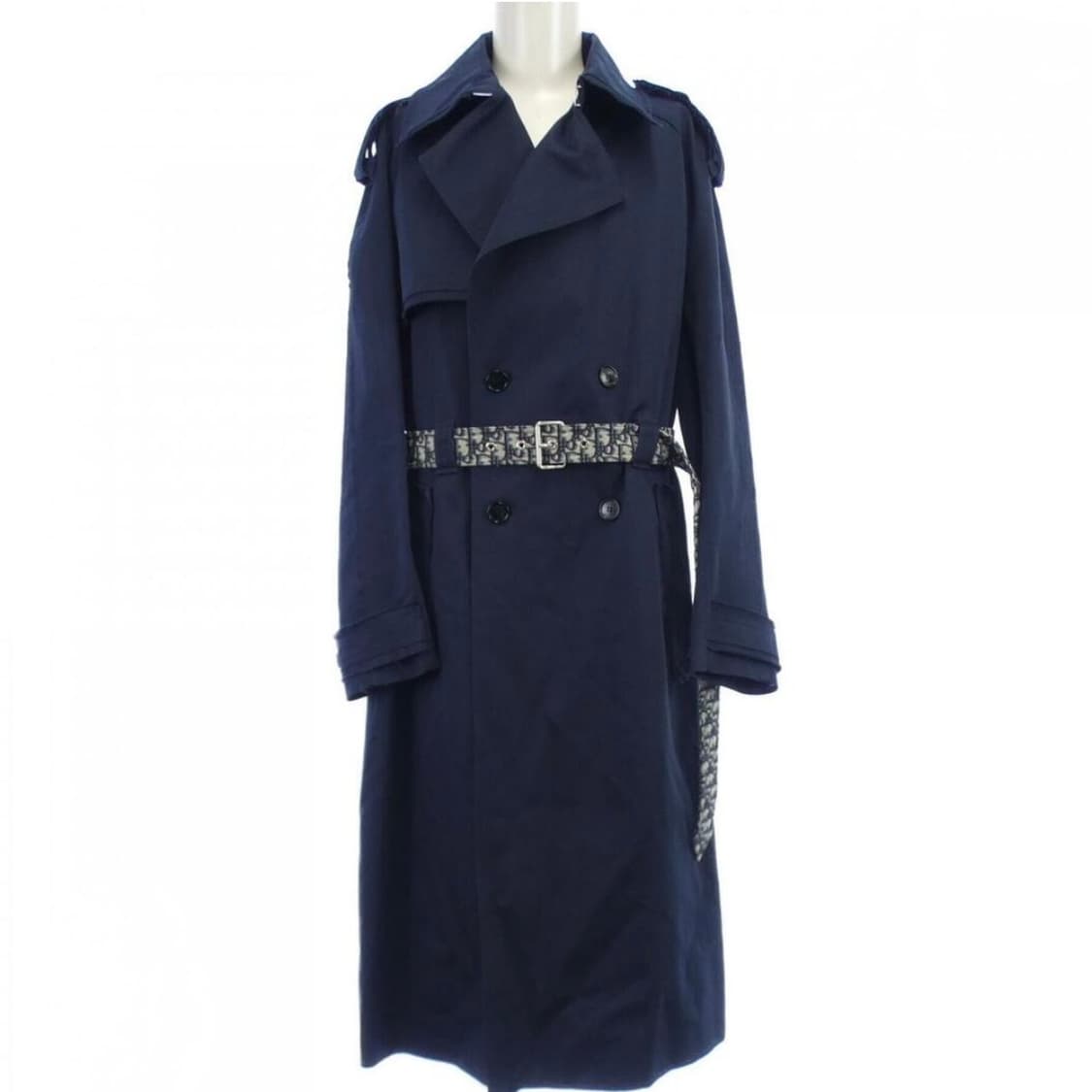 [S+급/46] 디올 오블리크 벨티드 디스트로이트 오버 코트 상품이미지8