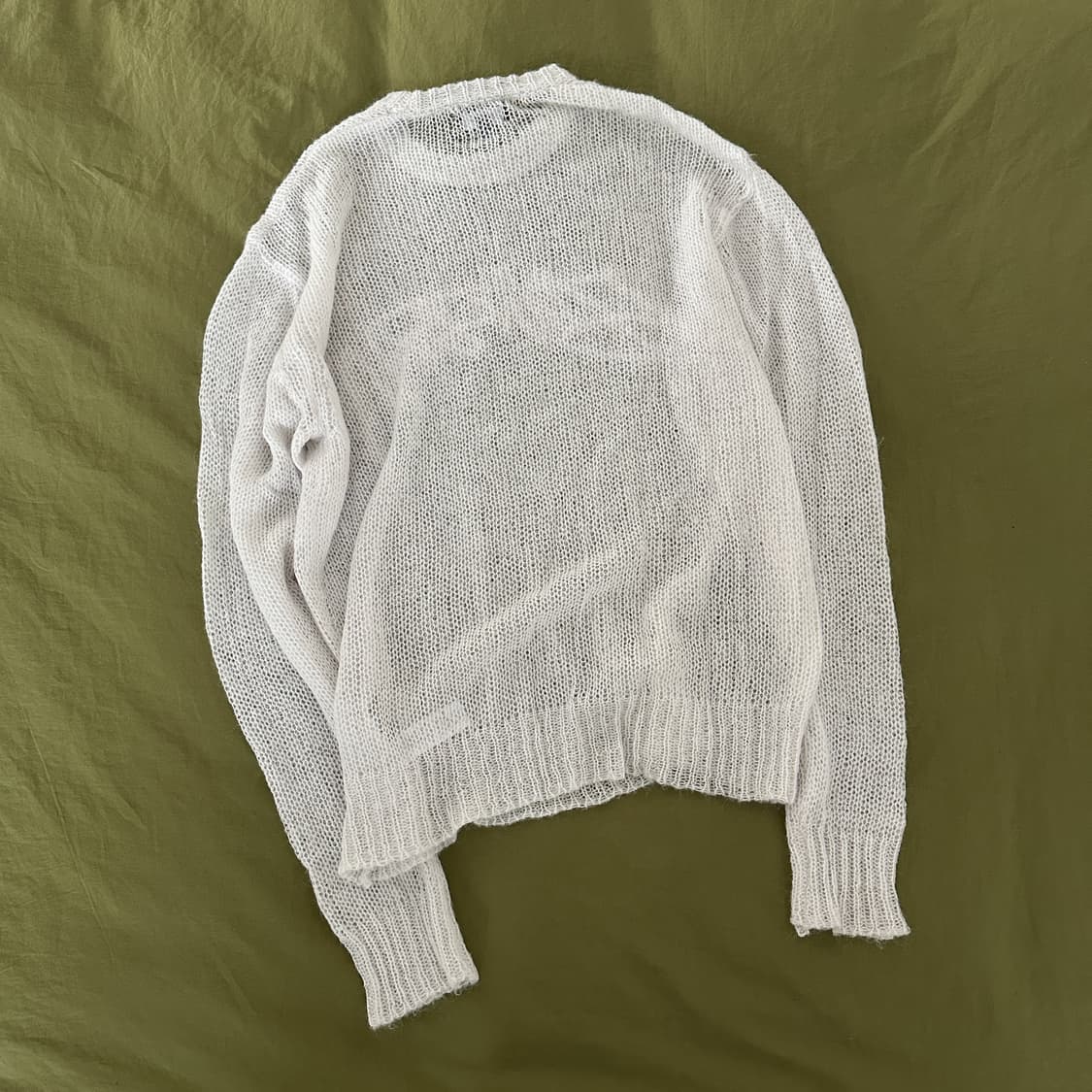 스투시 루즈 니트 로고 스웨터 본 상품이미지3