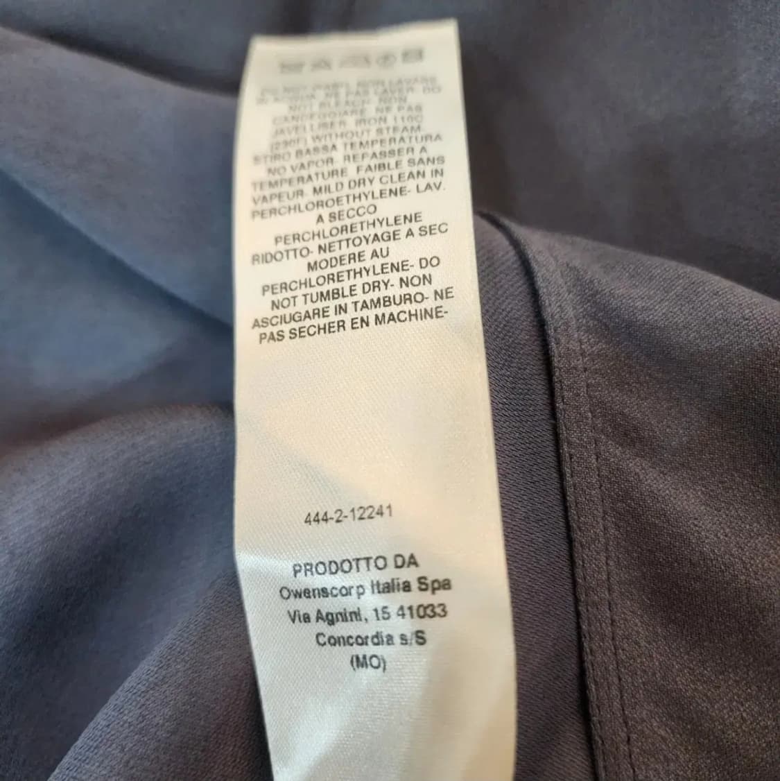 릭오웬스 바벨 비스코스 점프수트 이태리 44 상품이미지9