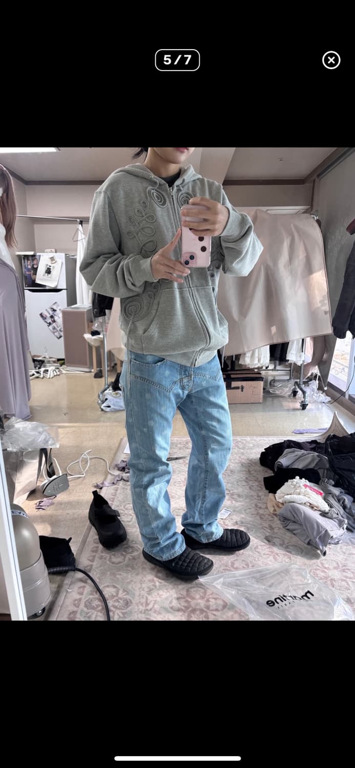 Sunao kuwahara star pattern pants 상품이미지3