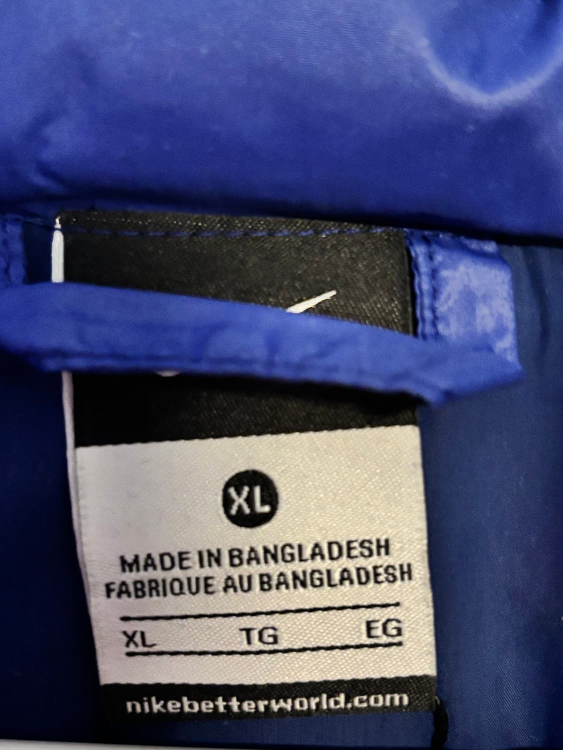 나이키 배색 패딩  상품이미지2