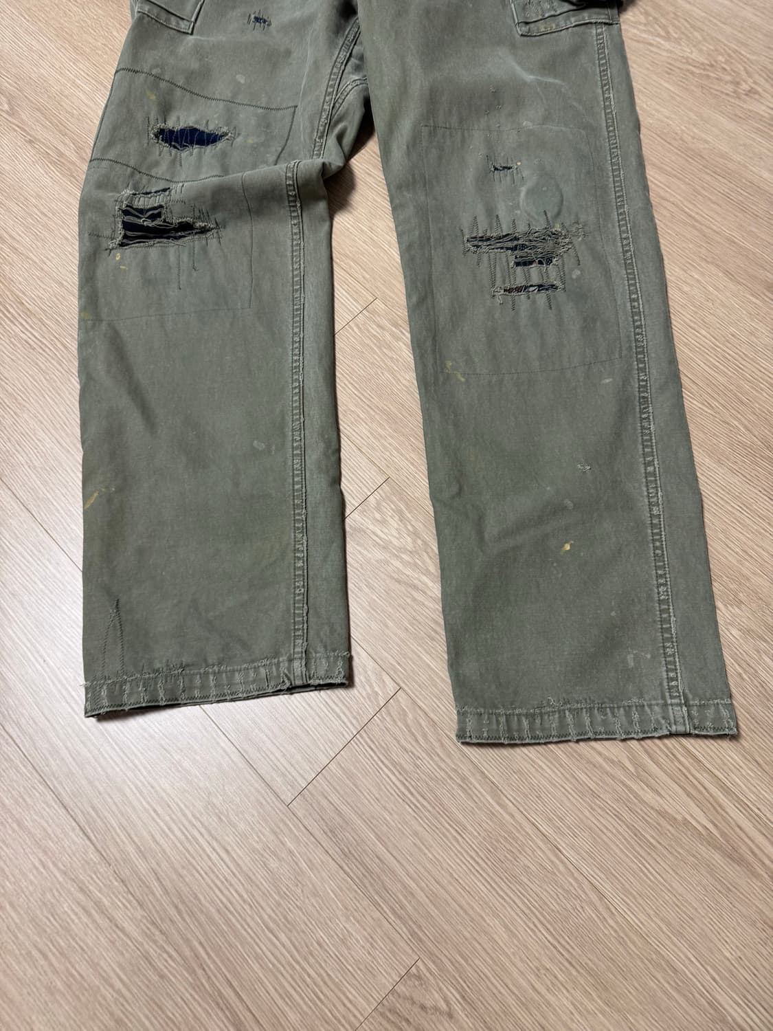 비즈빔 visvim 19aw veterans pants crash 베테랑 상품이미지9