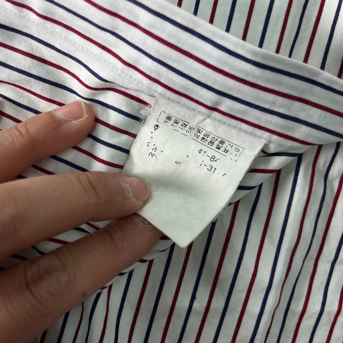 100 폴로랄프로렌 빈티지 스트라이프 셔츠 상품이미지5