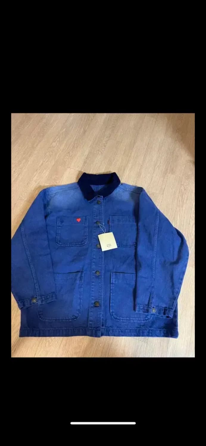 새상품 매니모어몽 mmm 워크 데님 자켓 상품이미지5