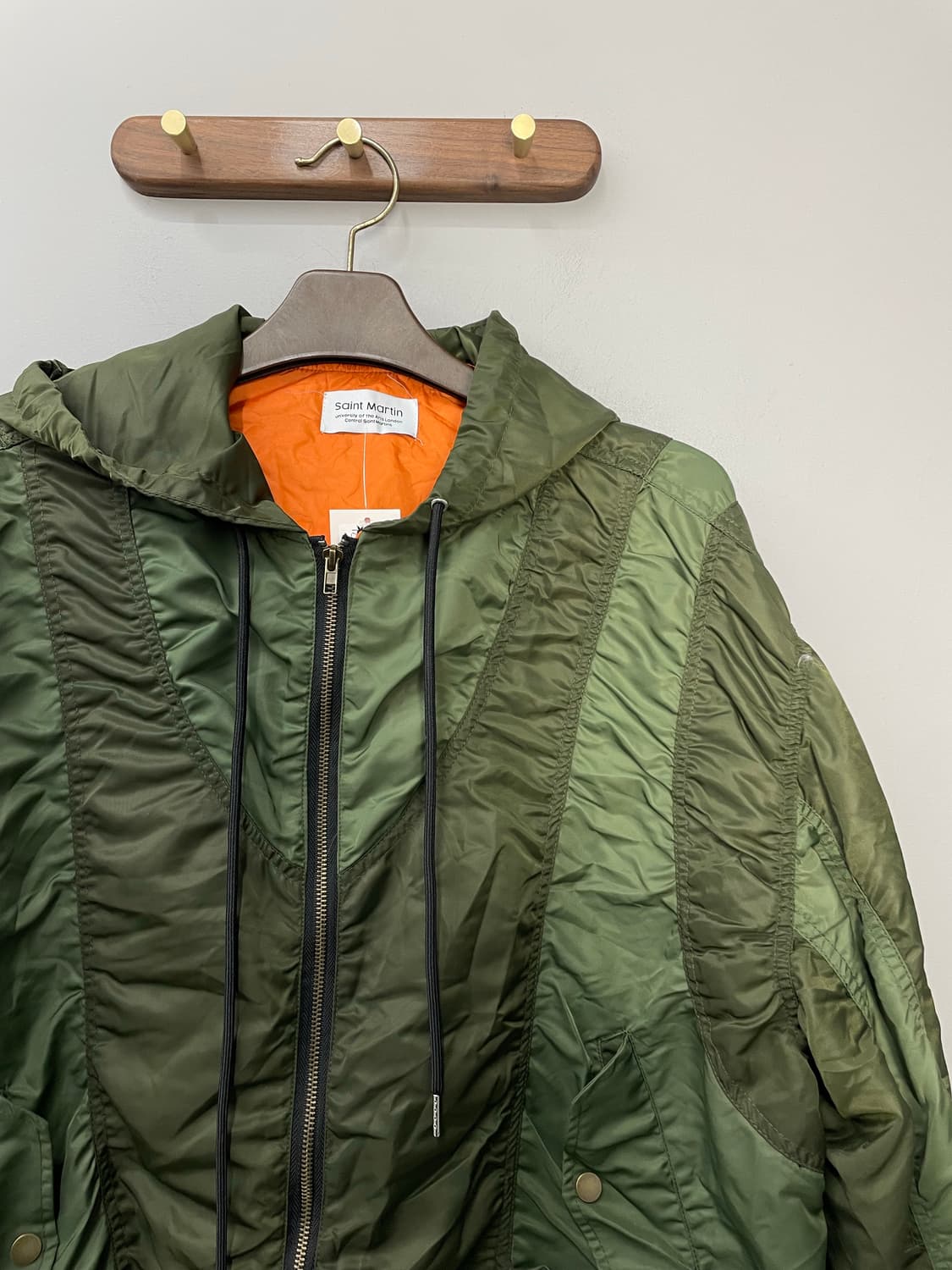 빈티지 세인트마틴 후디드 셔링 MA-1 자켓 H1650 상품이미지3