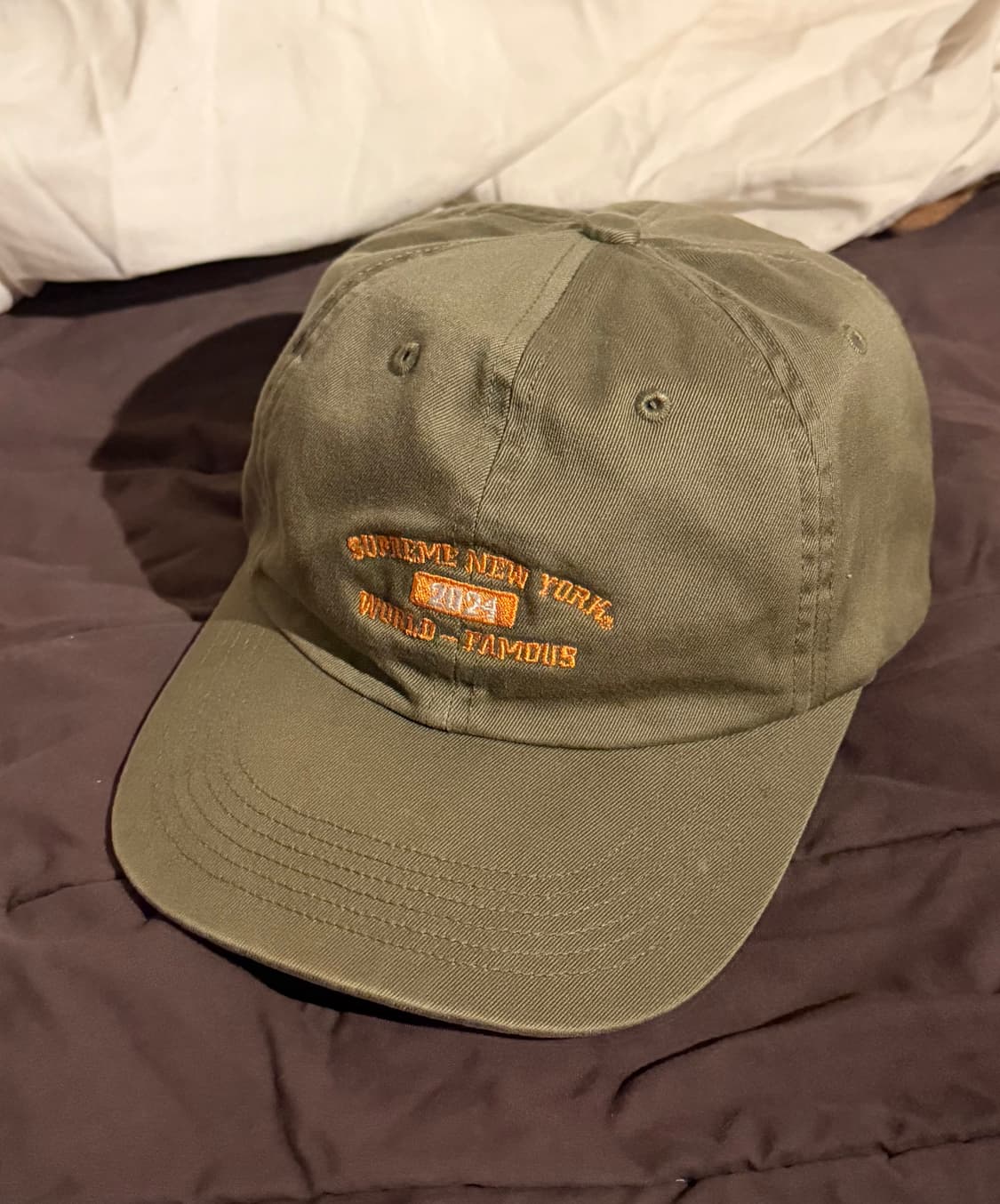 슈프림 뉴욕 아크 6-패널 올리브 24ss 상품이미지1