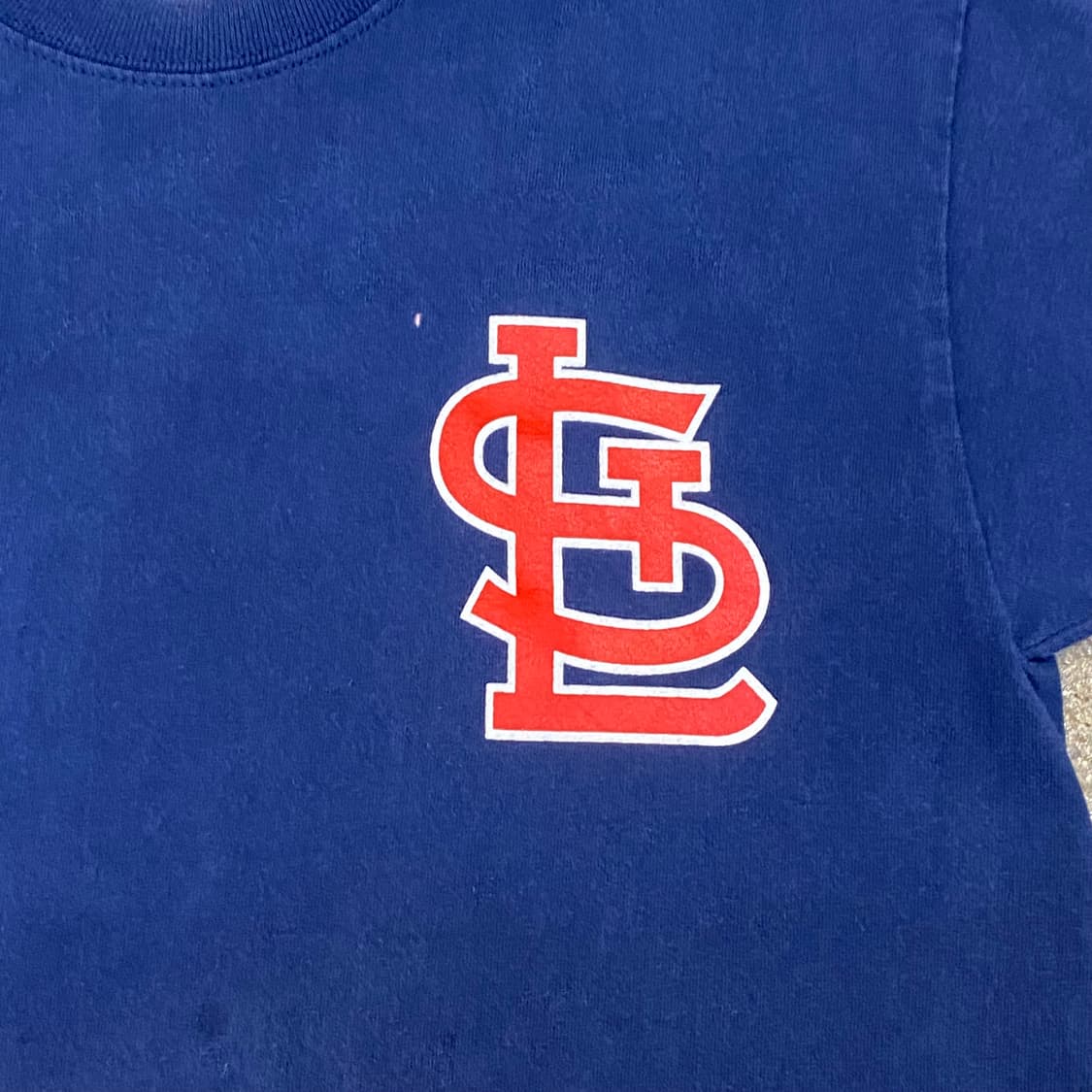 미국 빈티지 MLB 세인트루이스 카디널스 로고 반팔티 상품이미지5