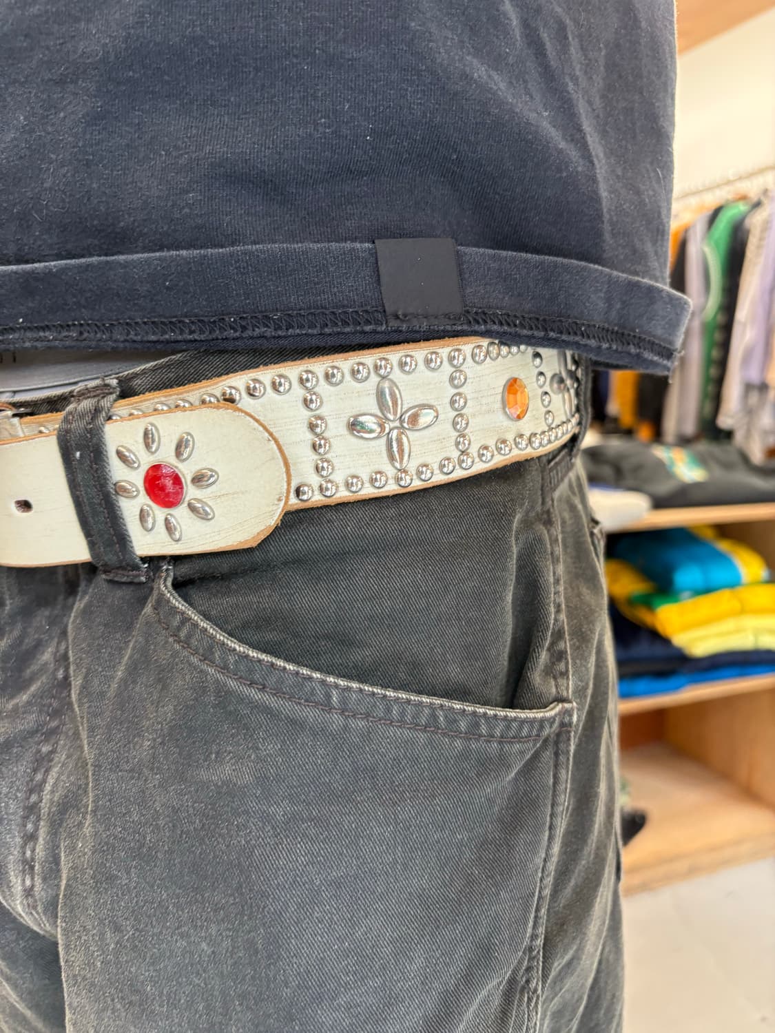 Vintage Gemstone 벨트 상품이미지2