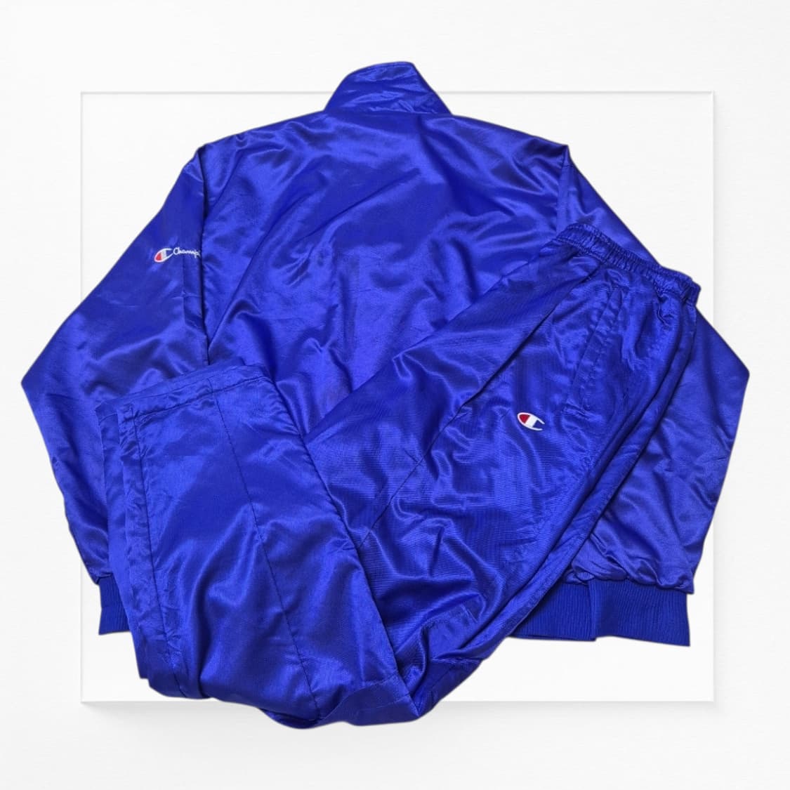 [우주매물🔥] 챔피온 90s 나일론 실키 셋업 상품이미지2