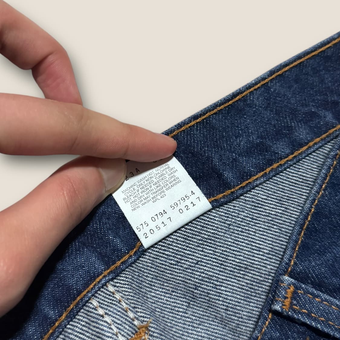 90s USA 리바이스 517 오랜지탭 W31 상품이미지6