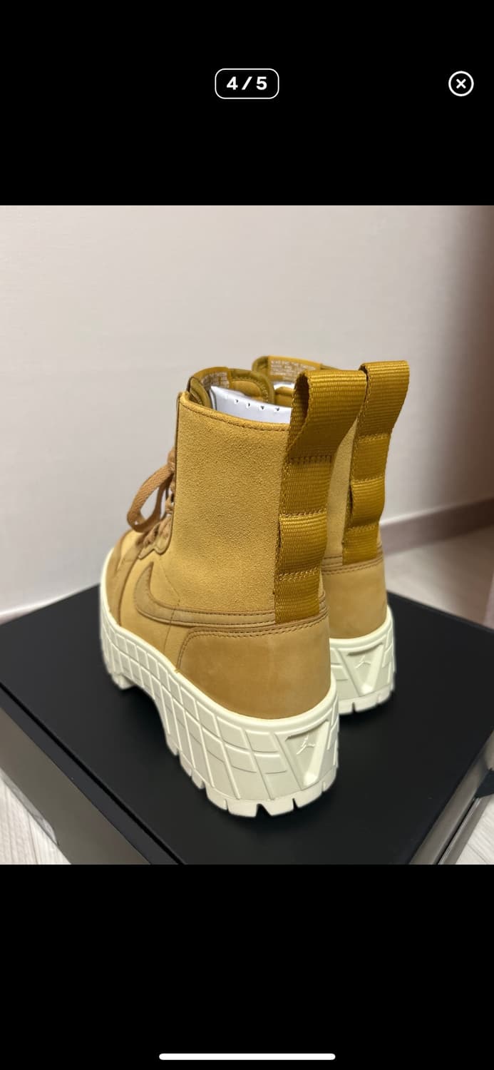 나이키 조던1 브루클린 위트 모슬린 235 상품이미지4