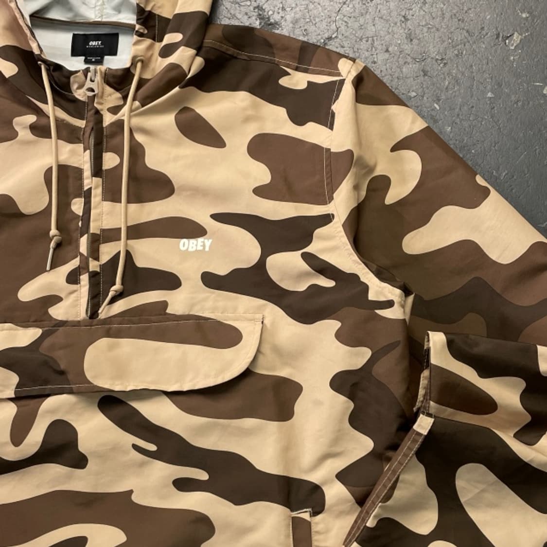 100 오베이 크로스타운 카모 아노락 상품이미지2