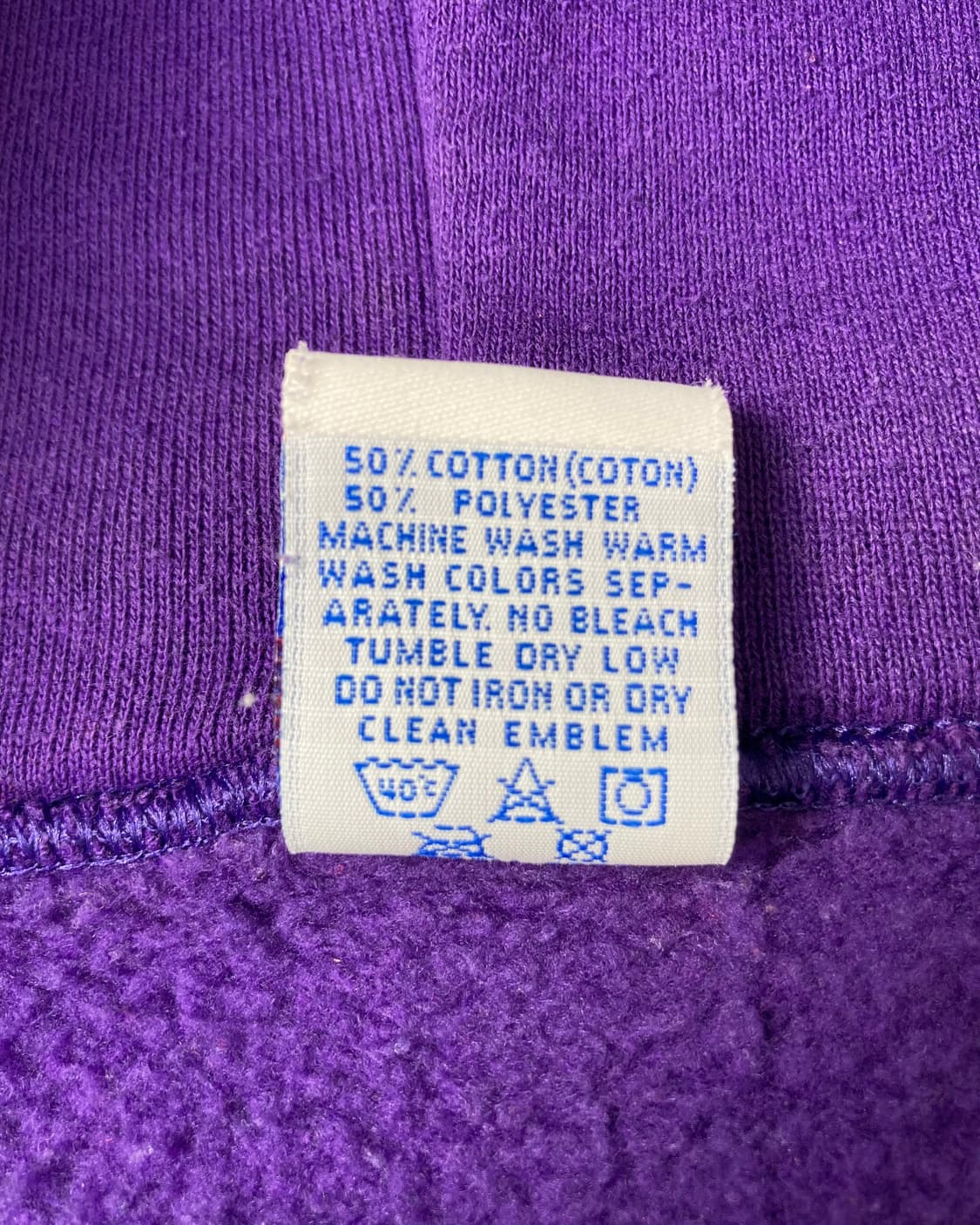 90s Russell Zip Up Hoodie (purple) 상품이미지4