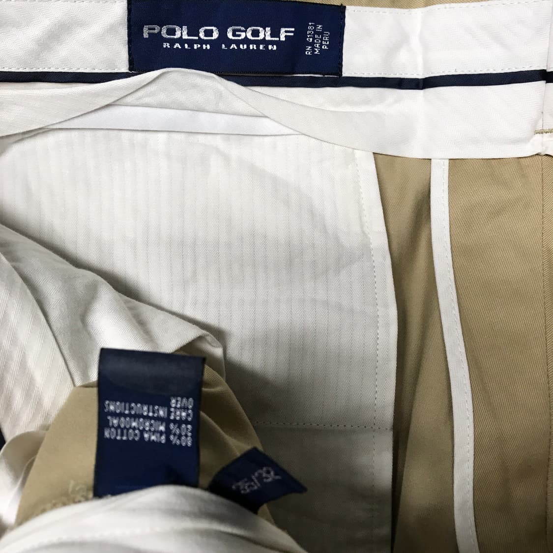 폴로 랄프로렌 베이지 치노 팬츠 35/32 상품이미지5
