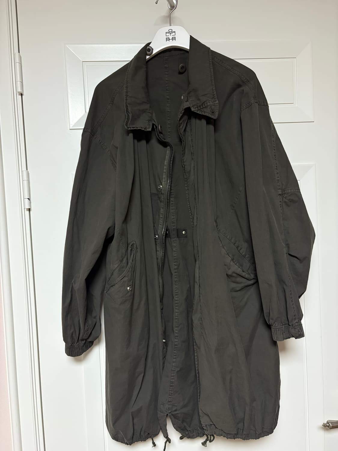 폴리테루 델 파카 세이지 그레이 상품이미지2