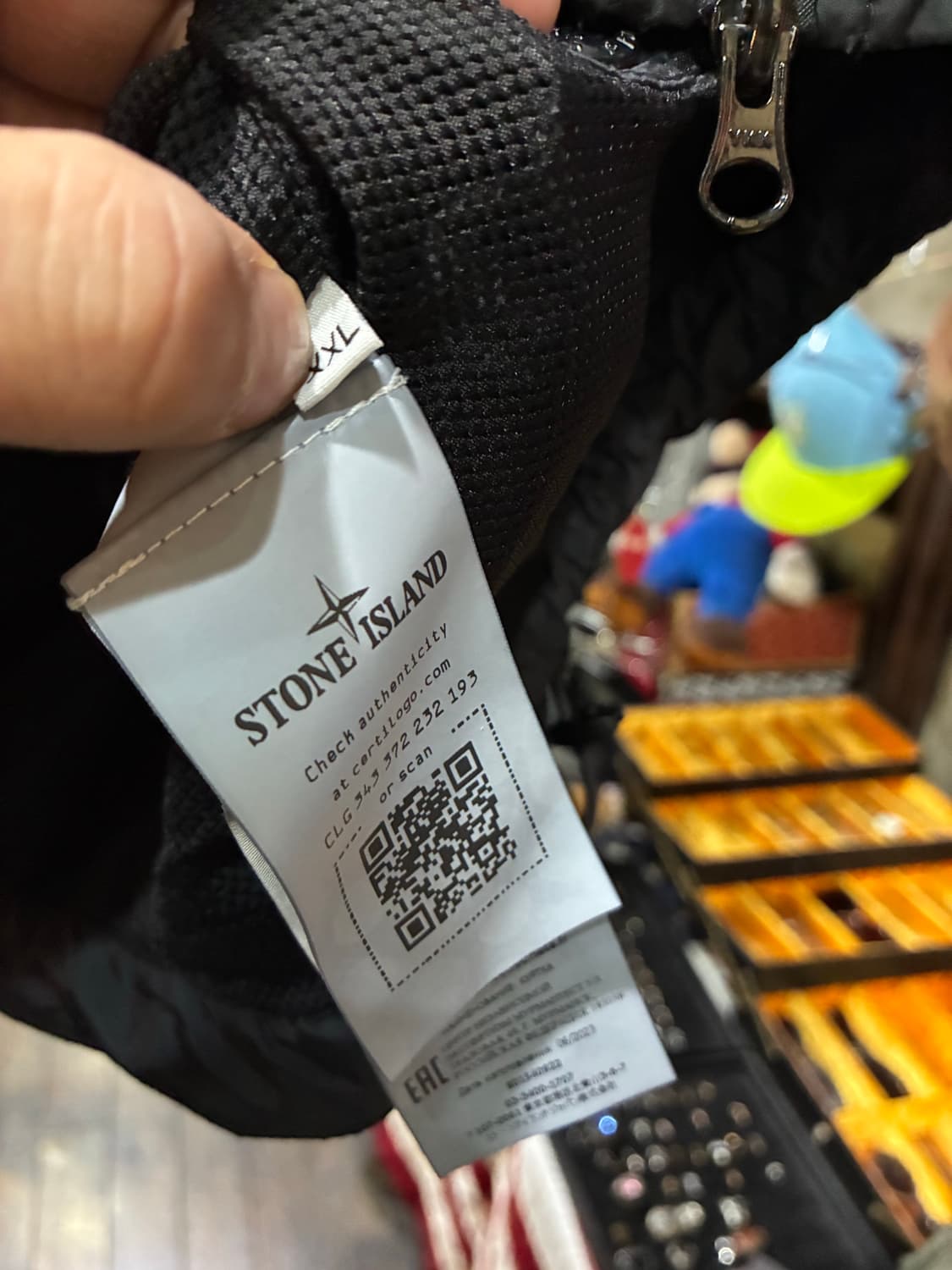 Stone Island 스톤 아일랜드 크링클랩스 바람막이 자켓 상품이미지6