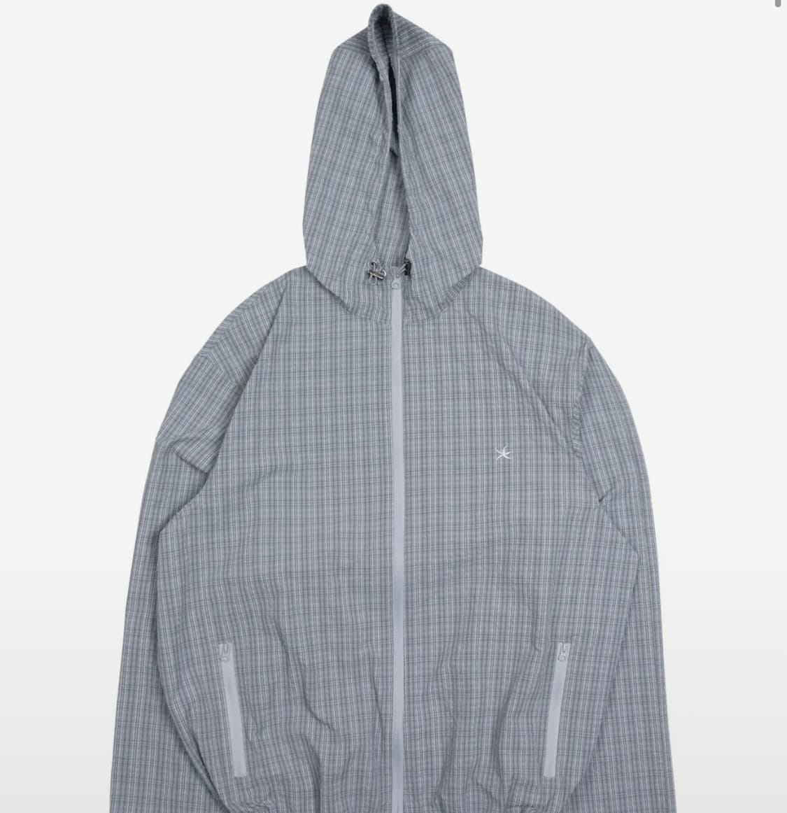 TCM check windstopper (sky blue) / S 상품이미지1