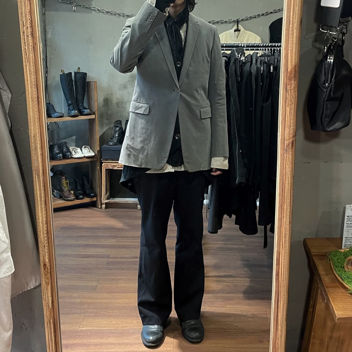 00s 헬무트랭 피치스킨 블레이저 상품이미지2