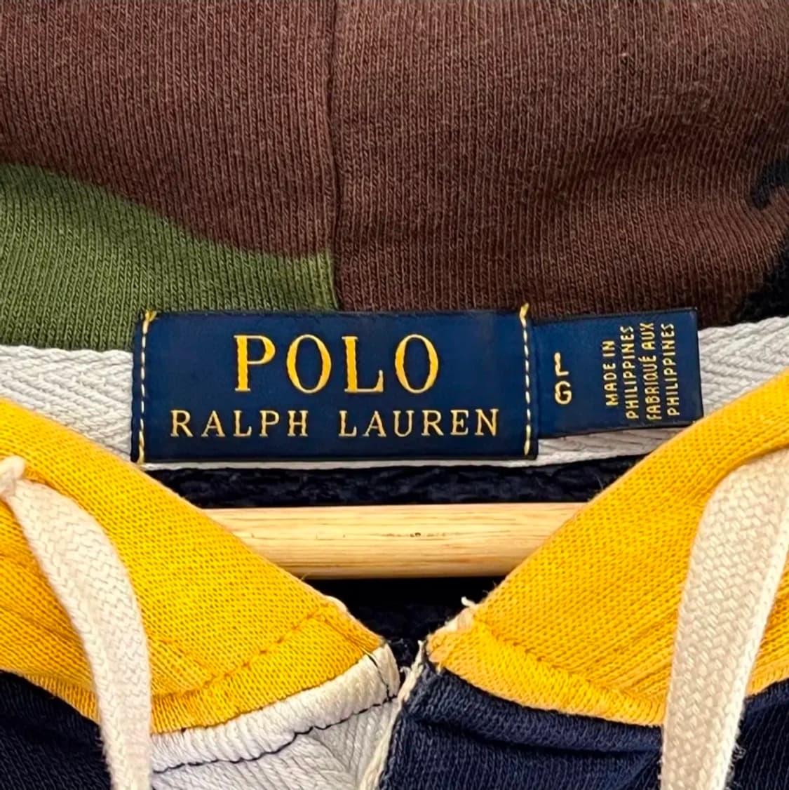 [L] 폴로 랄프로렌 로잉클럽 패치워크 후드티 상품이미지7