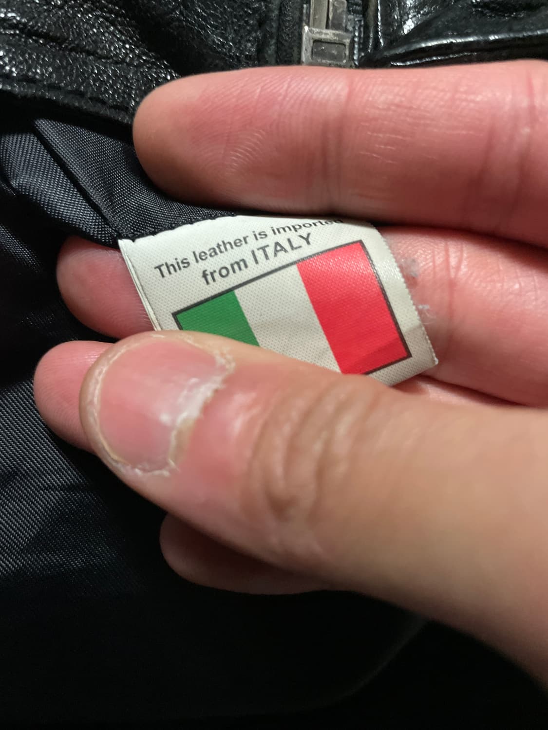 [50] 광희시장 웨스턴 무드 램스킨 양가죽 절개 레더 자켓 상품이미지9