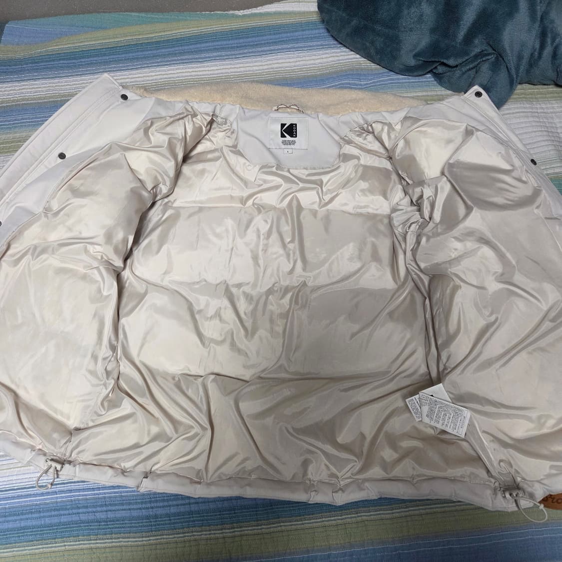 코닥 브라우니 숏패딩 (L.100) 판매해요 상품이미지2