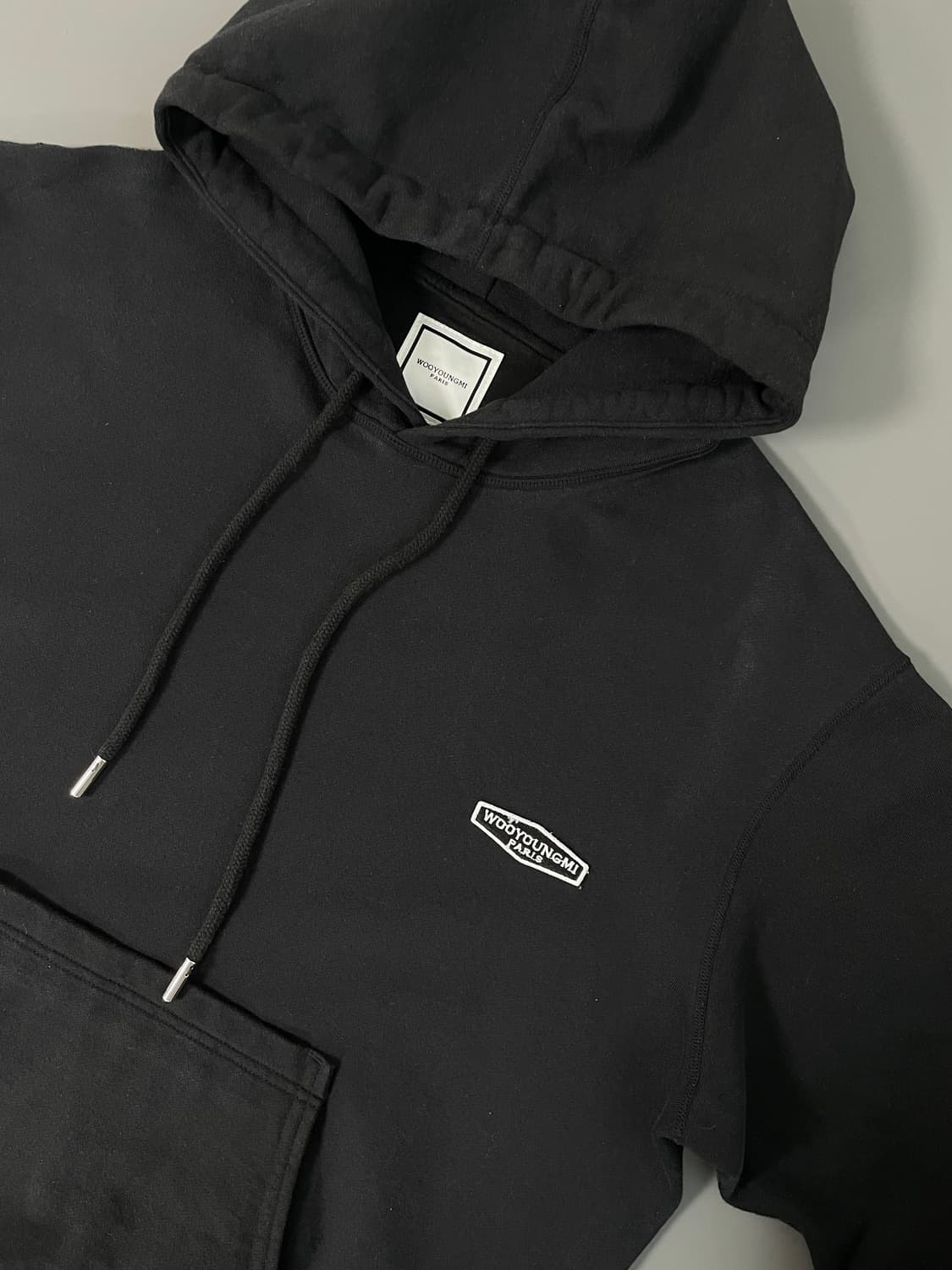 [48] 우영미 백로고 후드 상품이미지3