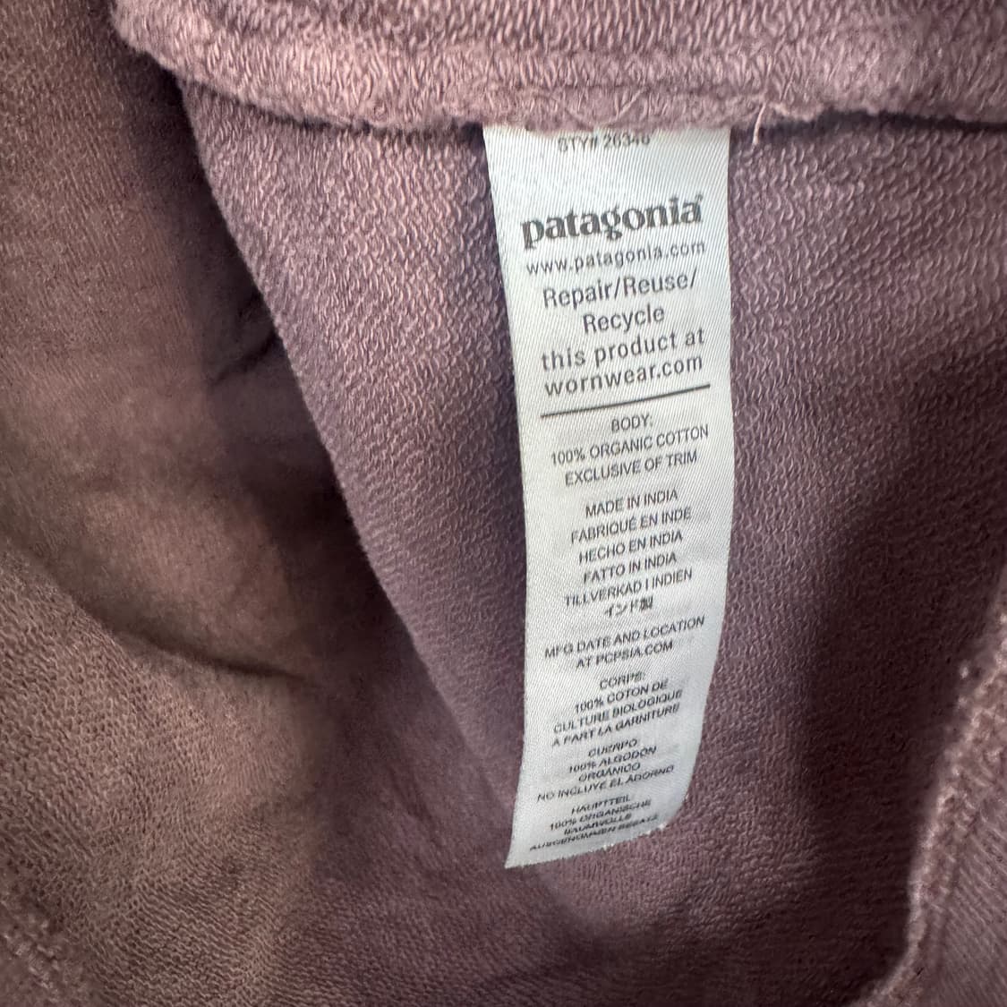 파타고니아 스몰로고 맨투맨 상품이미지4