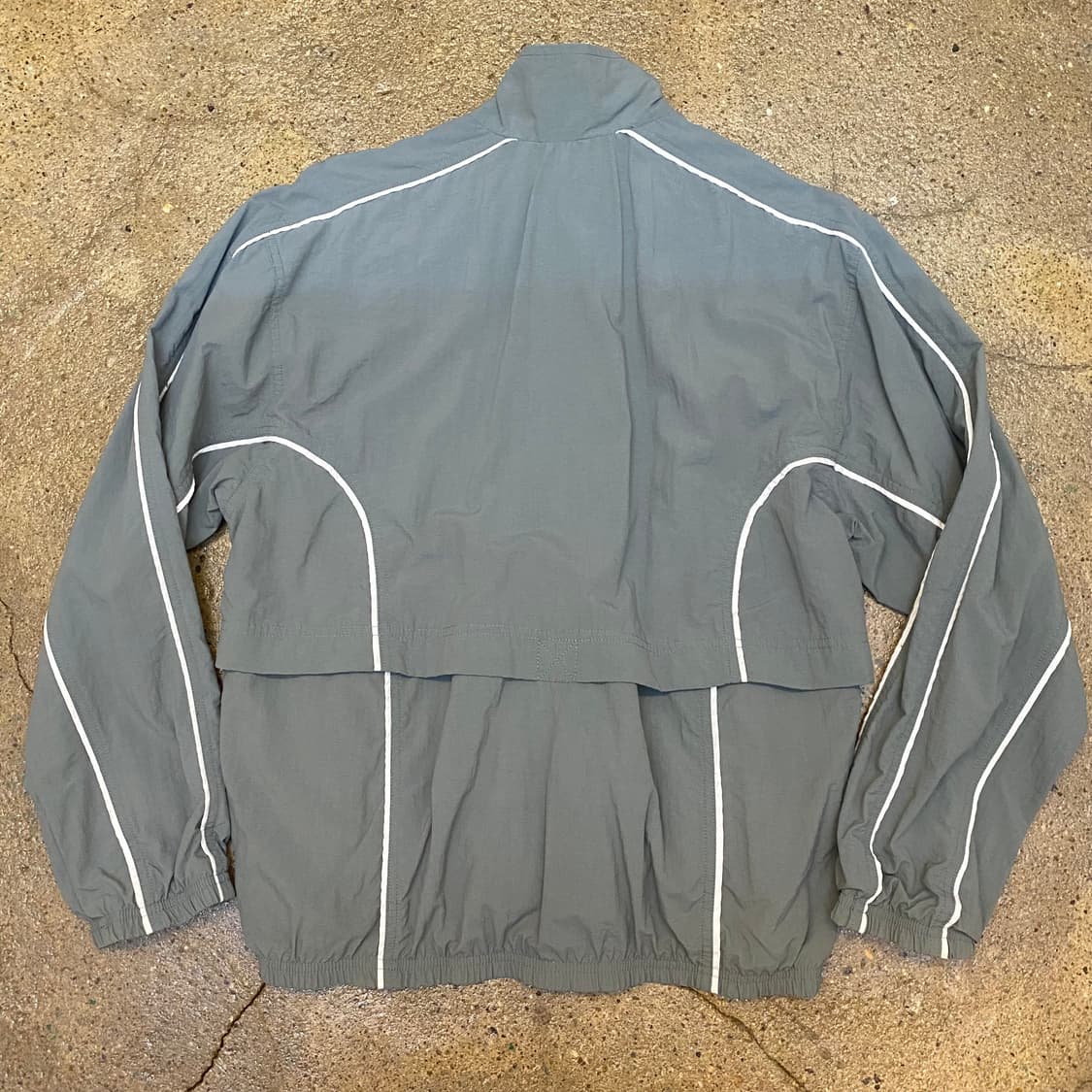 USA 90s 빈티지 나이키 바람막이 회색 테니스 코트 상품이미지4