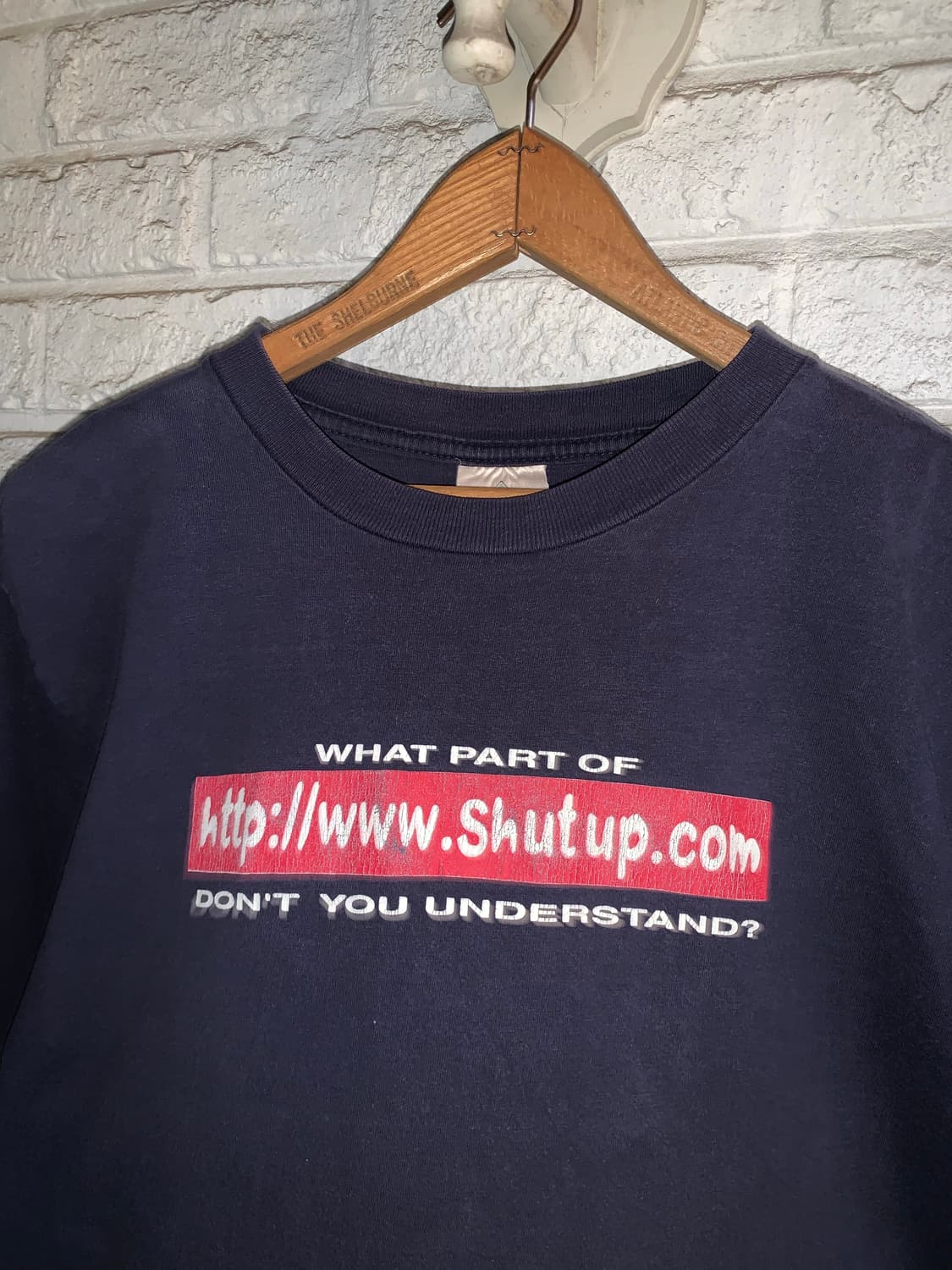 빈티지 shut up 티셔츠 상품이미지1