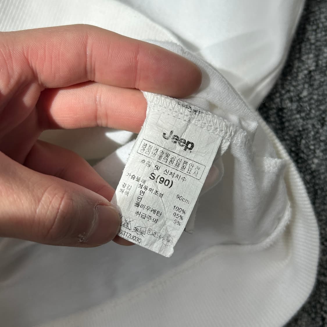 Jeep 화이트 로고 후드집업 상품이미지8