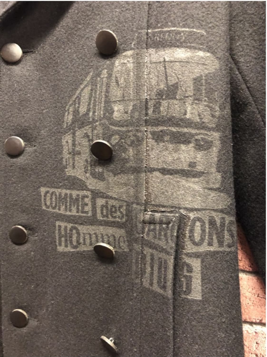 08aw 꼼데가르송 옴므 플러스 x Jamie Reid 상품이미지2