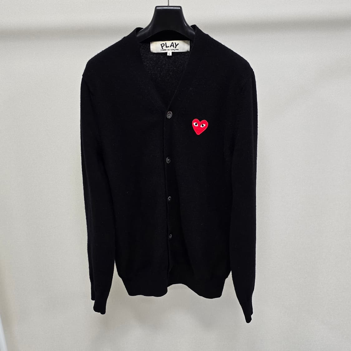 꼼데가르송 가디건 L사이즈 100 판매 상품이미지1