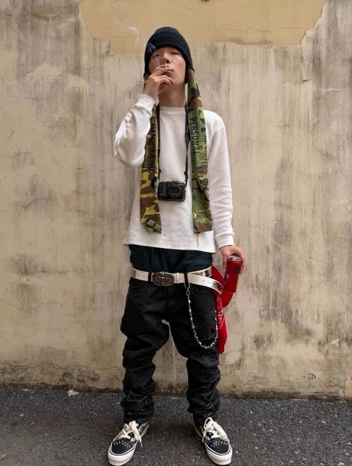 레저렉션13 비니 카모 상품이미지1