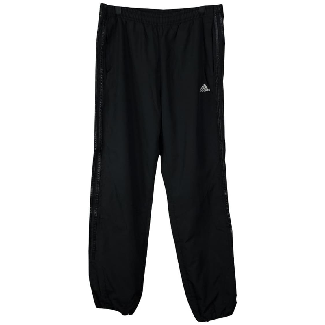 [아디다스] 레더 스트라이프 나일론스트링 트랙 팬츠 블랙 M19885 상품이미지2