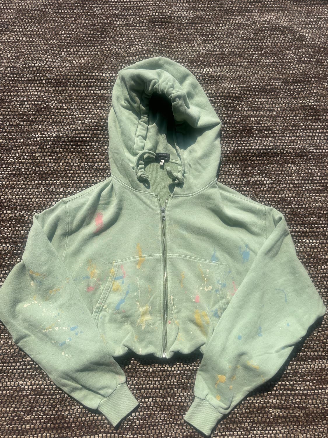 알써틴 오버핏 벌룬 후드집업 xs 상품이미지1