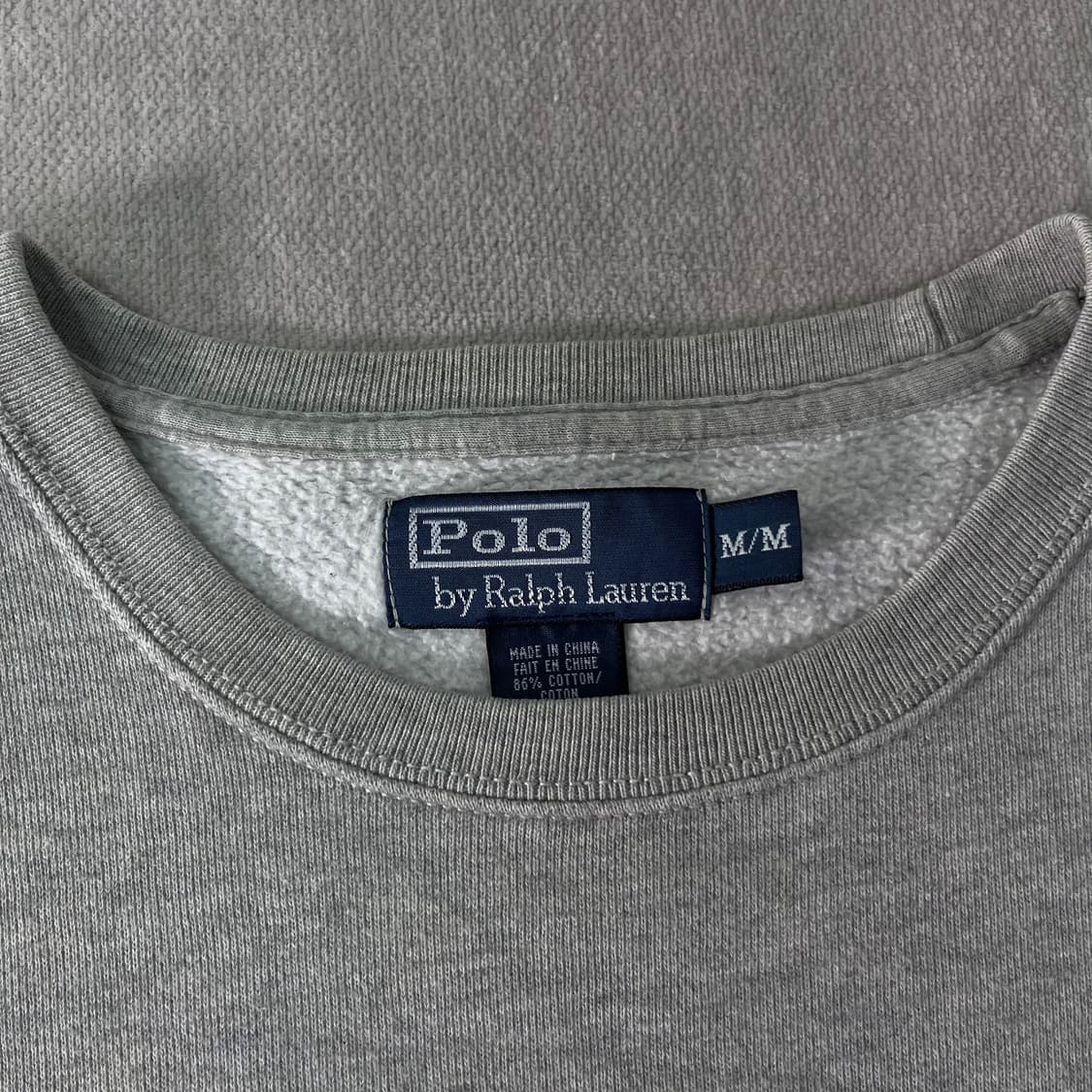 100 폴로랄프로렌 스몰포니 그레이 맨투맨 상품이미지3