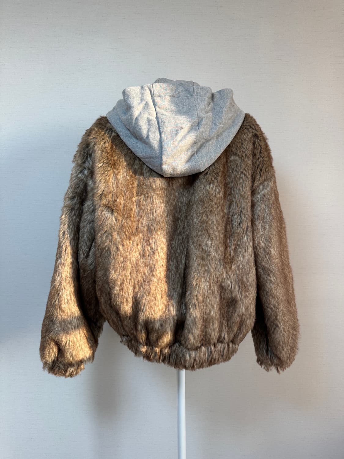 후드 탈부착 퍼 자켓 점퍼 상품이미지3