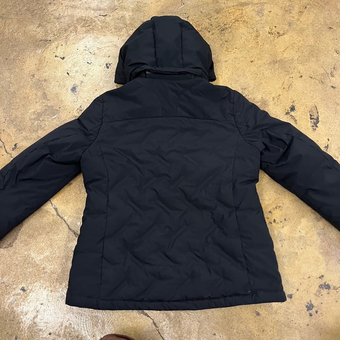 [정품/M] 몽벨 경량 후드 패딩 자켓 b16 상품이미지4