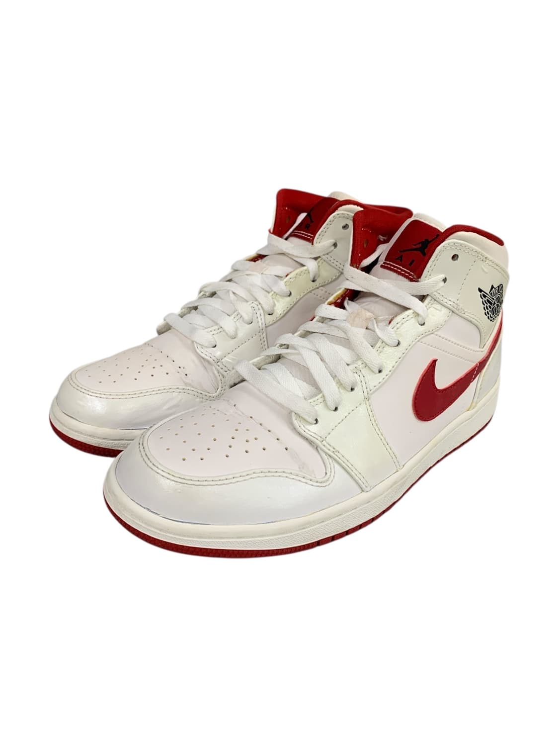 나이키 에어 조던 1 미드 화이트 짐 레드 270 상품이미지2