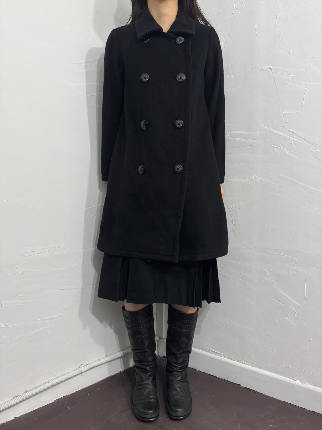 rosso button wool coat 상품이미지1