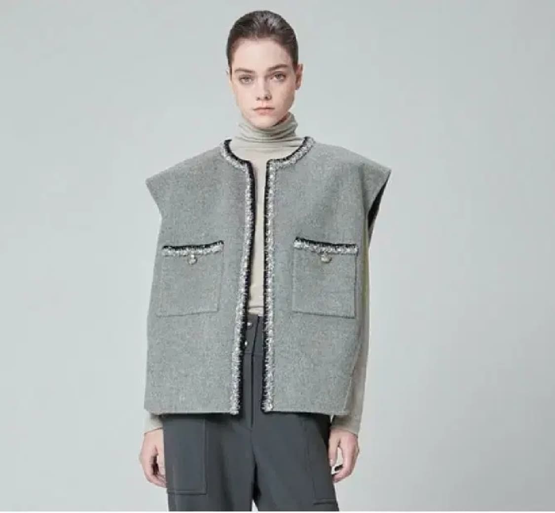 여성 55size 시스템 브레이드 라인 베스트 조끼 상품이미지3