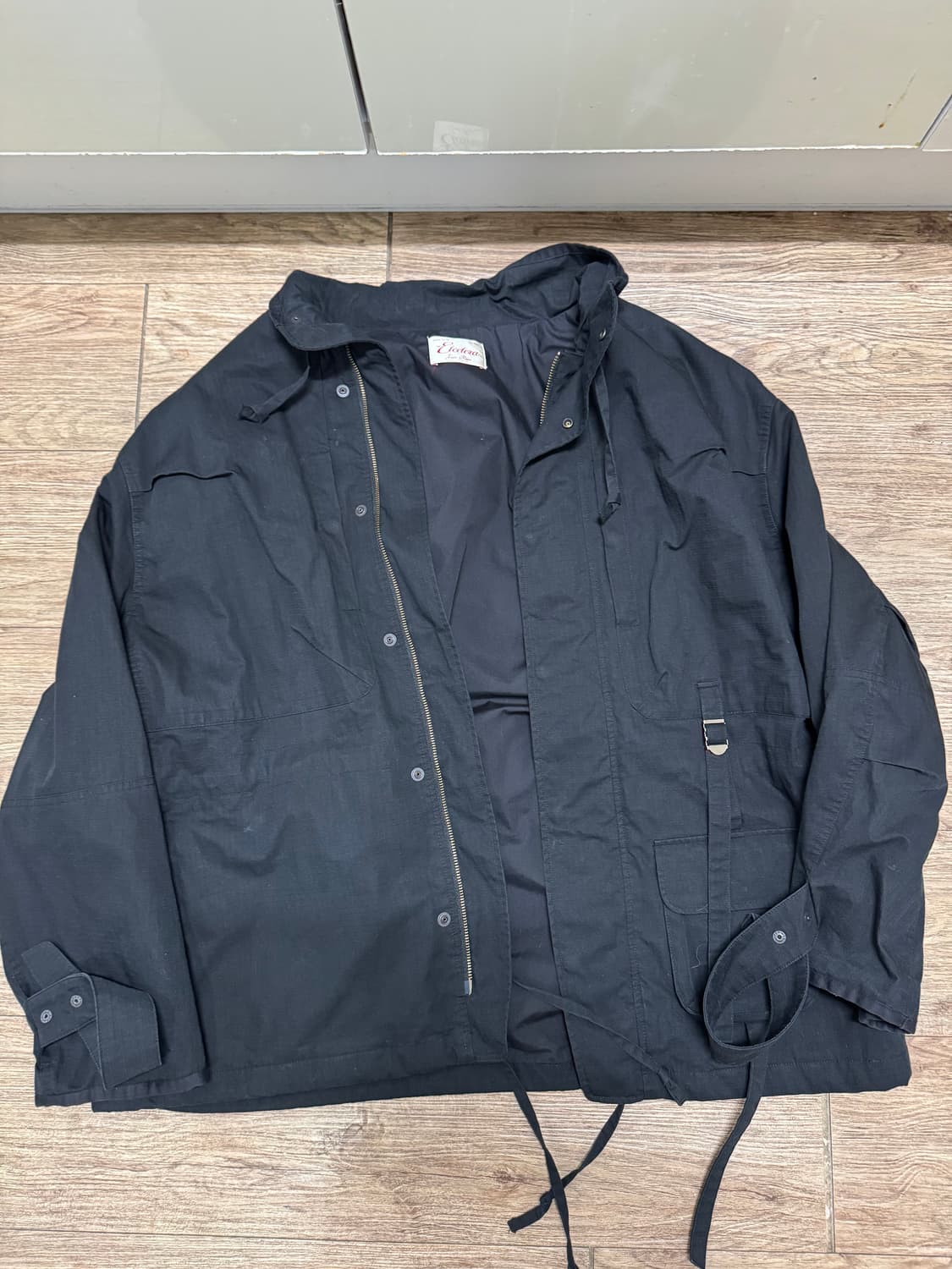 etce STRAP FIELD JACKET black (XL) 상품이미지1