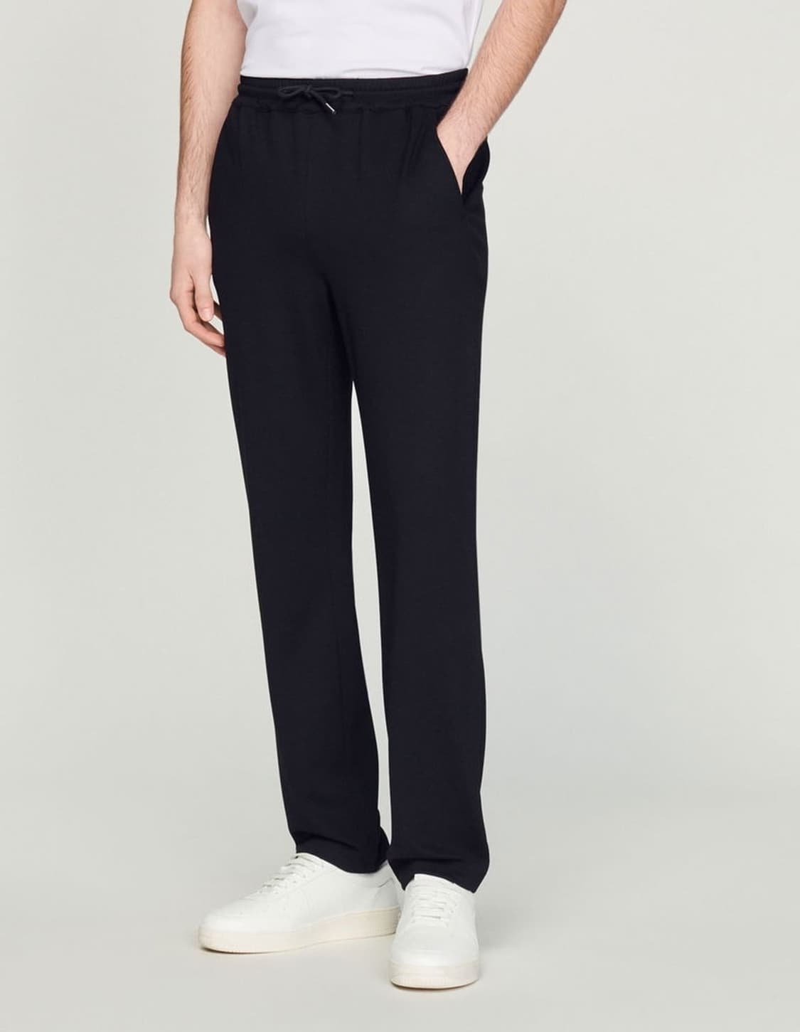 산드로 드로우스트링 저지 팬츠 상품이미지1