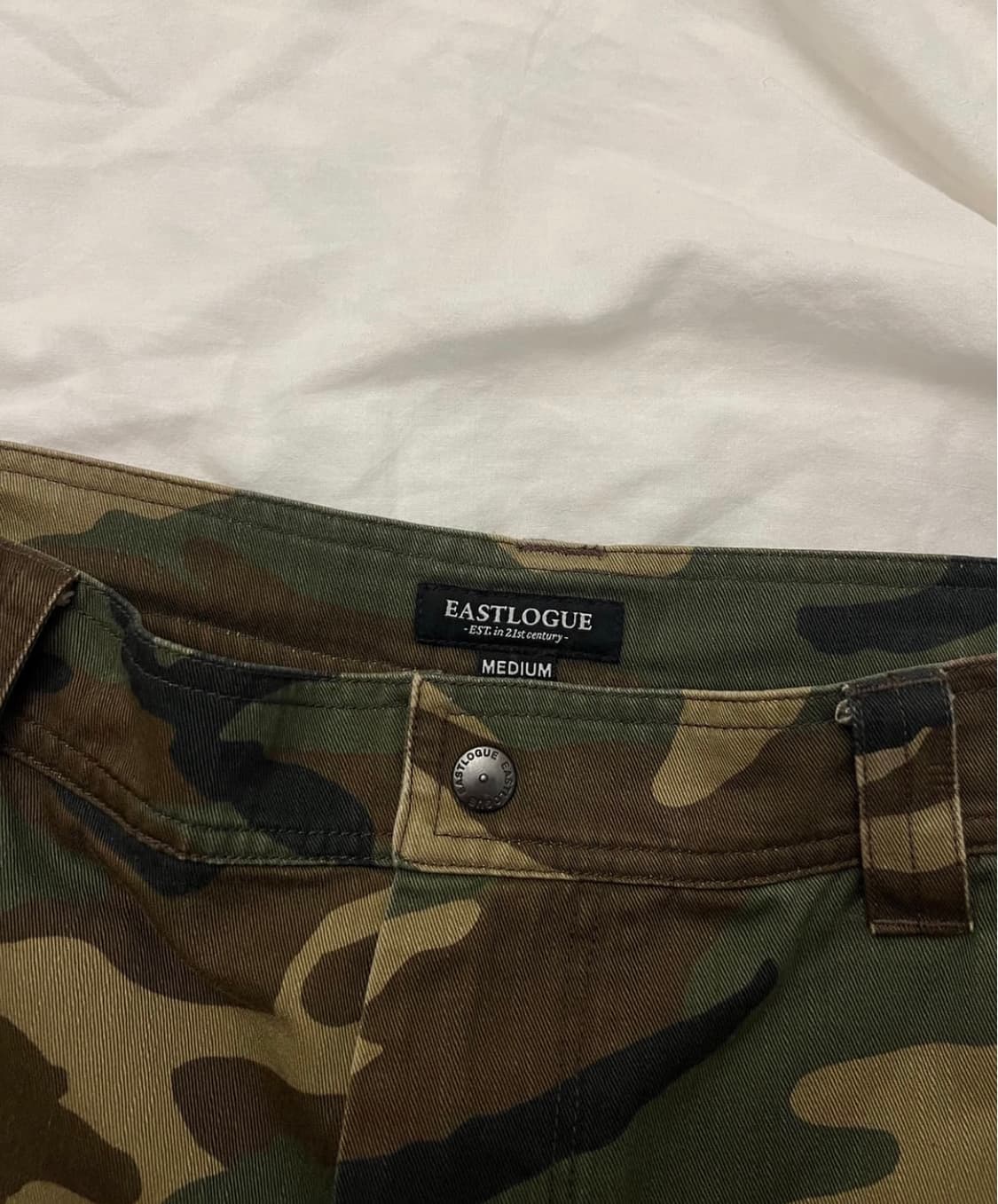이스트로그 카모 카메라맨 쇼츠 반바지 M 상품이미지3