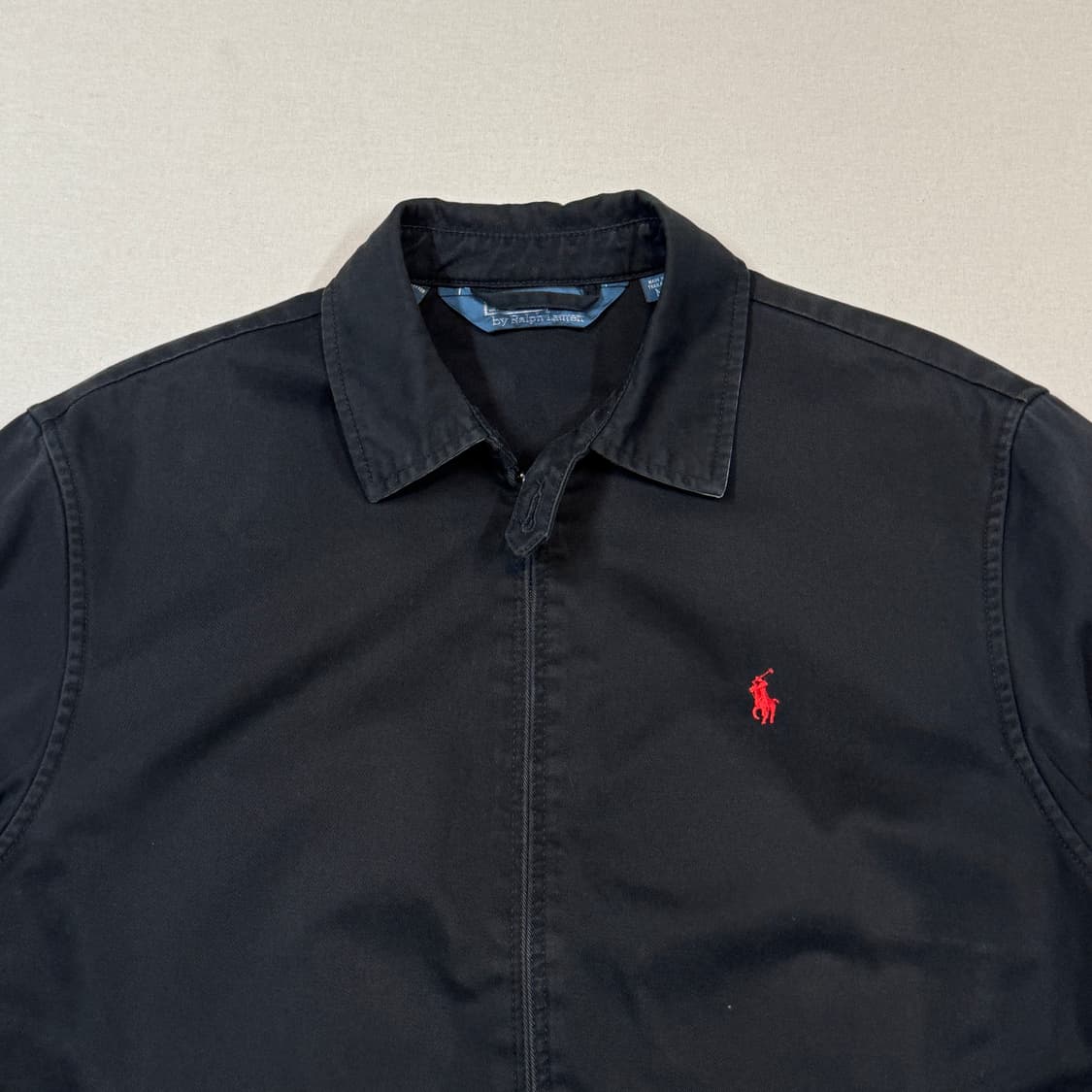 M) 폴로 랄프로렌 베이포트 스윙탑 코튼 자켓 블랙 상품이미지3