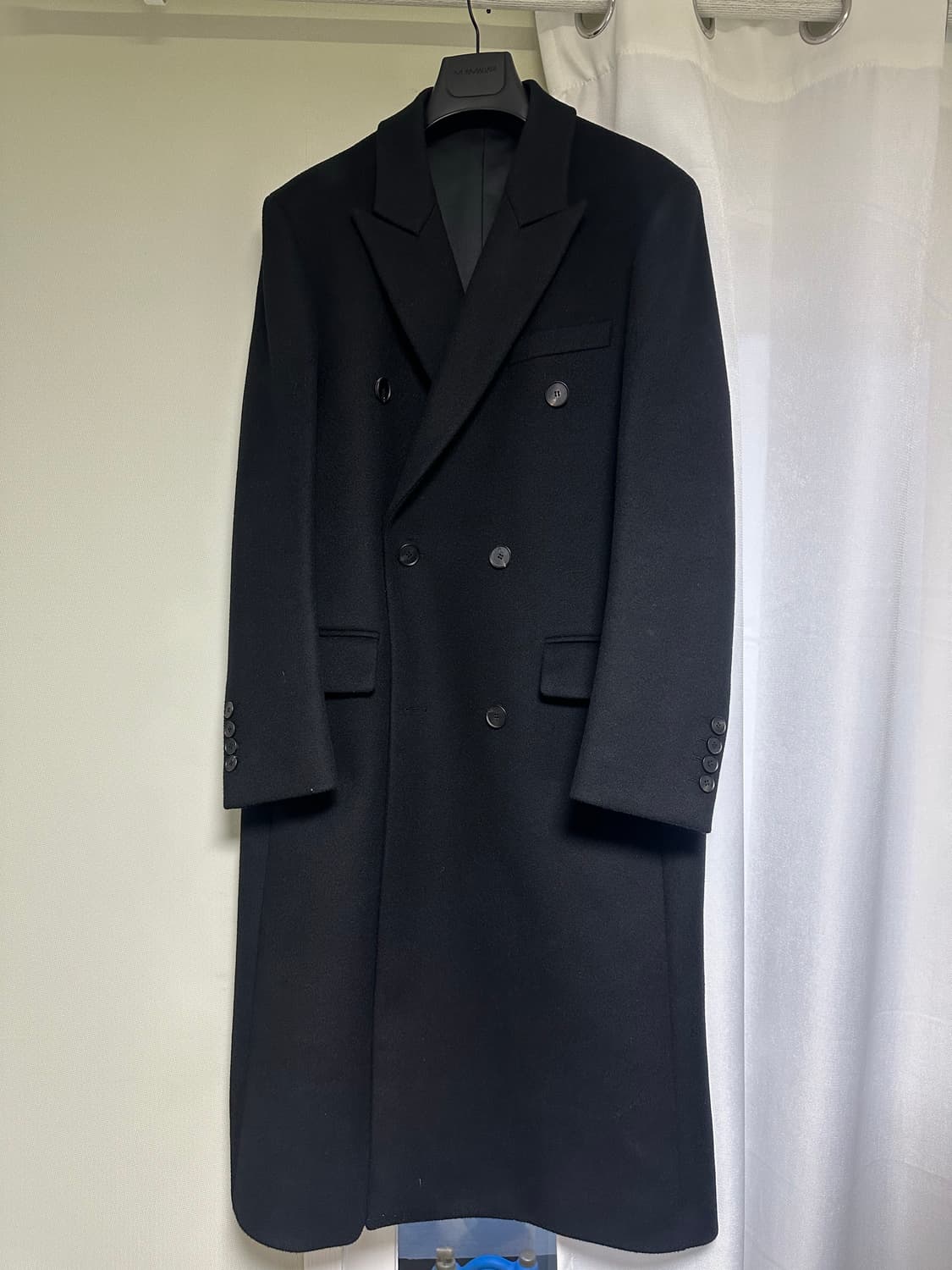 마마가리 컬렉션무드 롱 더블코트48사이즈 상품이미지2